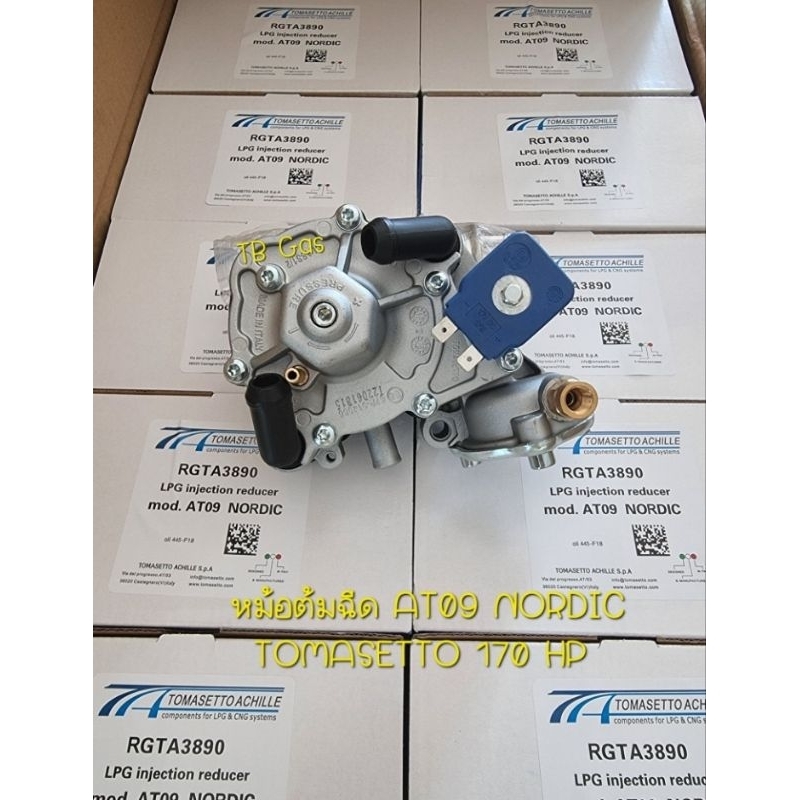 หม้อต้มฉีด LPG AT09 NORDIC 170HP TOMASETTO
