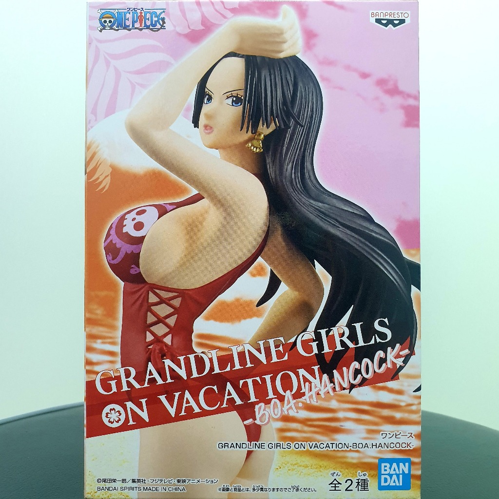 BOA HANCOCK One Piece The Grandline Girls on Vacation ver.A Bandai Banpresto โบอา แฮนค็อก วันพีช มือ