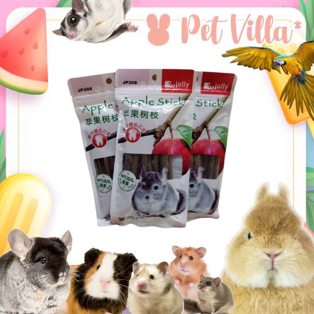 jolly apple stick jp308 ไม้แอปเปิ้ลลับฟัน 60g