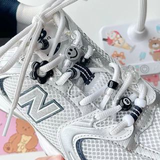 Sebofficial | Set beads shoes | ลูกปัดตกแต่งเชือกรองเท้า จี้ห้อยรองเท้า กิ๊บติดรองเท้าผ้าใบ