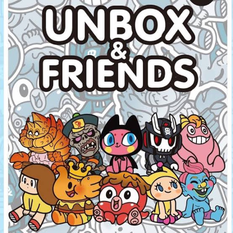 (พร้อมส่ง - Whole Box) Unbox & Friends wave 3 Series