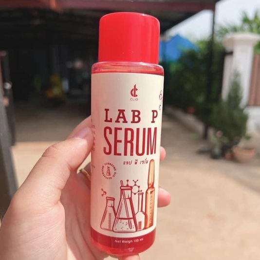 พร้อมส่ง ! แลปพีเซรั่ม สูตรเข้มข้น  บำรุงผิวกาย ใช้ผสมโลชั่นหรือผสมสบู่ (Lab p serum ) 1 ขวด 150 ml.