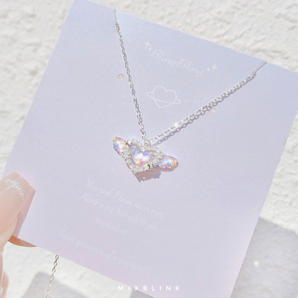 สร้อยคอ เงินแท้ 92.5% ส่งฟรี EMS ♡ รุ่น Fayely ♡ - ( #G25 ) MixBlink