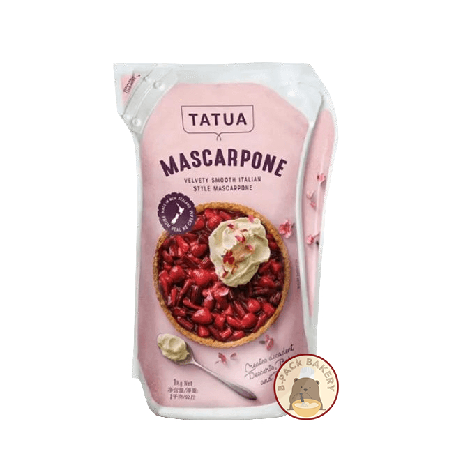 (1kg มาสคาโปน) (ส่งด่วน)(ส่งเย็น) ตาตัว มาสคาโปน ชีส Tatua Mascarpone Cheese 1kg