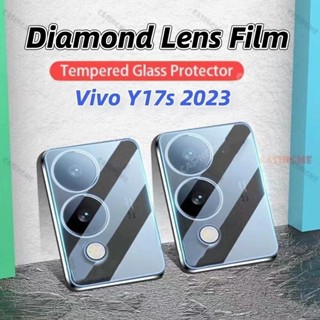 ฟิล์มกล้อง กระจก เลนส์กล้อง 3D  สําหรับ Vivo Y28 4G  Y17S ตร…