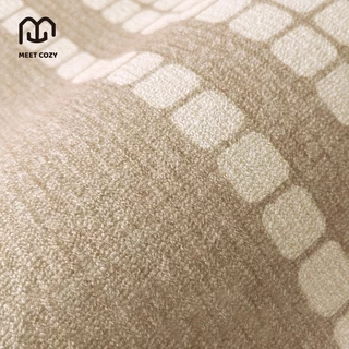 MEET COZY พร้อมส่ง!! พรมตกแต่งบ้าน Loop Rugs สไตล์มินิมอล พรมปูพื้นห้องนอน สีสวย พรมปูพื้น#1 DF-Anc
