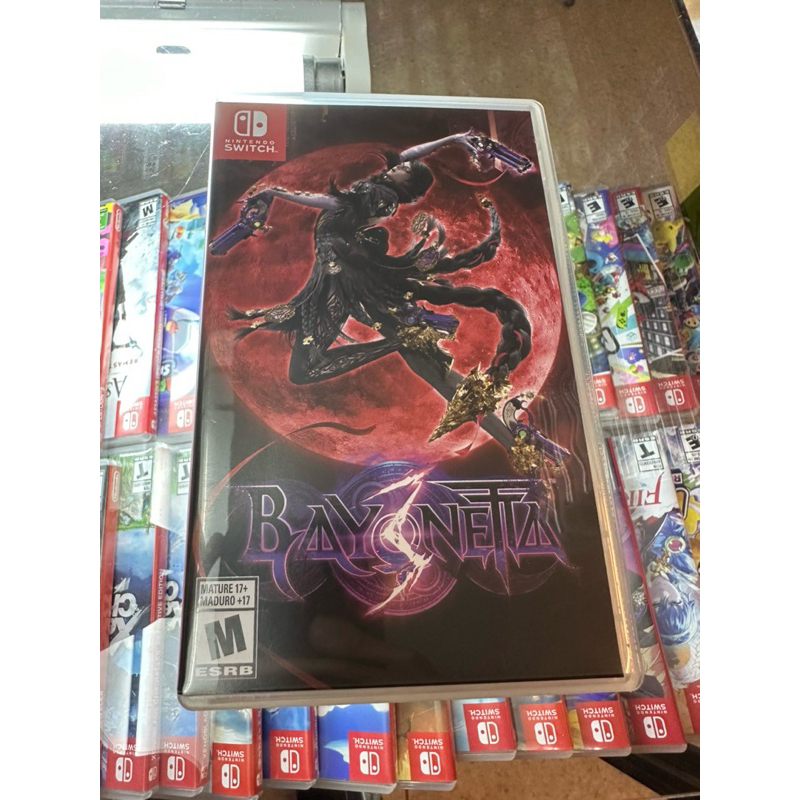 แผ่นสวิตช์มือสอง bayonetta3