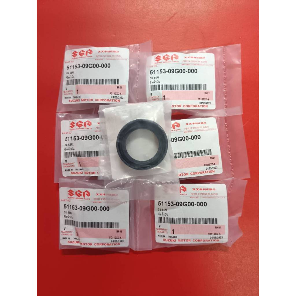 ซีลโชกหน้า(51153-09G00)SUZUKI-SMASH-RC-RC110-DREAMเป็นสินค้าแท้ศูนย์(ตัวละ)