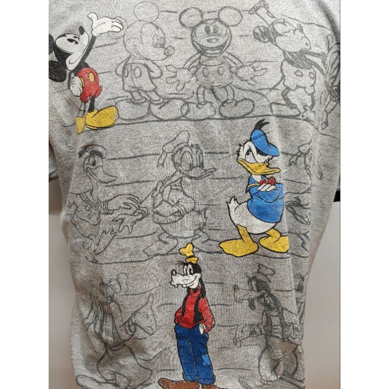 เสื้อมือสอง มิกกี้เมาส์ ปั้ม disney แขนจั้ม