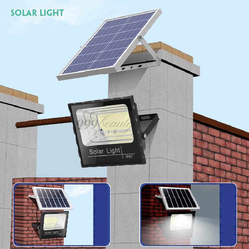 ไฟโซล่าเซล Solar Light 25W/40W หลอด ไฟพกพา ไฟฉุกเฉิน ​ไฟหลอดตุ้มหลอดไฟให้แสงสว่าง หลอดไฟพกพา J365