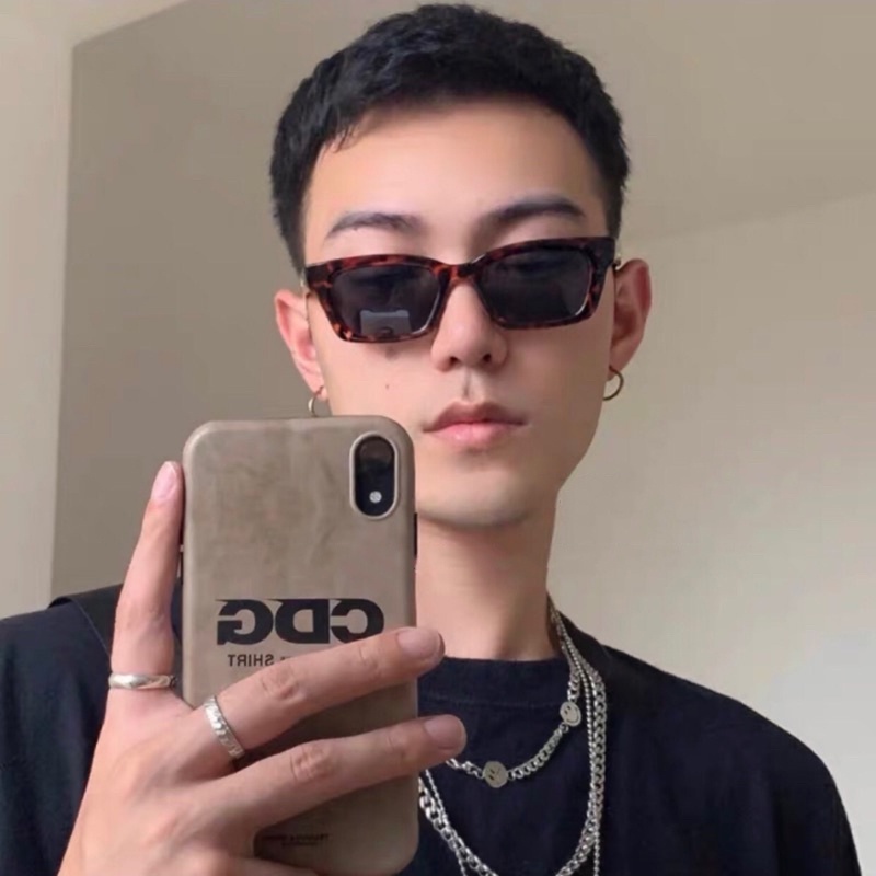 [ส่งจากกทม] My Girl แฟชั่นเกาหลี แว่นตากันแดด hip-hop เรโทร เครื่องประดับแฟชั่น เรียบง่าย Unisex สไตล์คลาสสิก