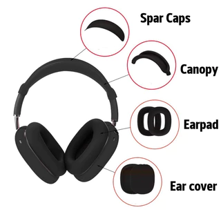 พร้อมส่ง🇹🇭เคสหูฟัง AirPods Max Silicone Case headphone cover canopy เคสสำหรับ Apple Airpods Max เคสซิลิโคนกันรอยหูฟัง