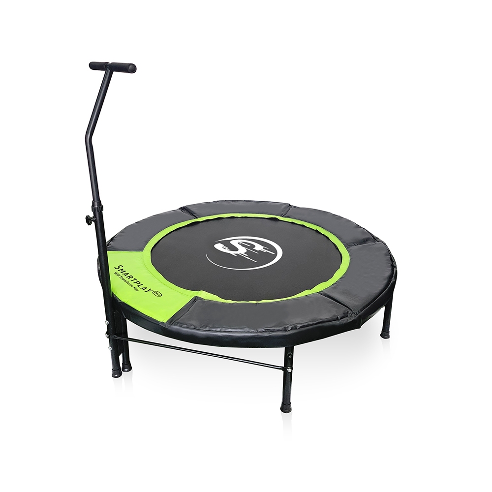 smartplayonly แทรมโพลีน Super Bounce ขนาด 55 นิ้ว (1.40 เมตร) ลดแรงกระแทกข้อต่อ ข้อเท้า ข้อเข่า สำหรับออกกำลังกาย