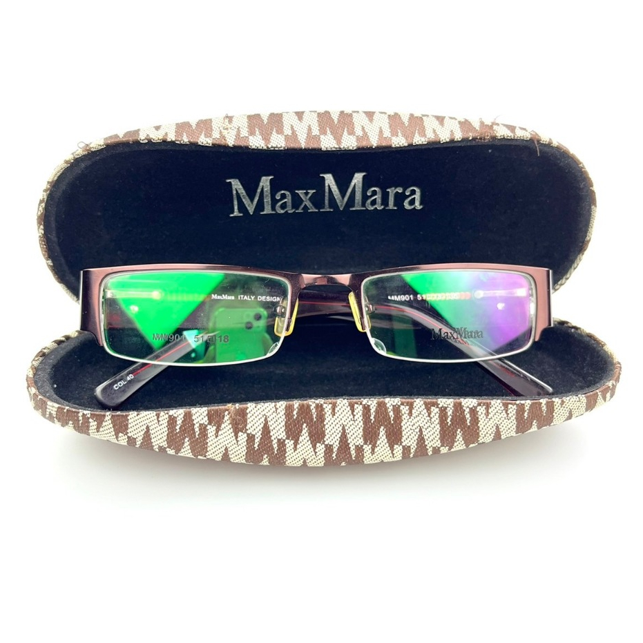 Max Mara กรอบแว่นตา แว่่นสายตา สำหรับเลนส์สายตา งานพรีเมี่ยม แบรนด์ดัง ดีไซน์สุดหรู (#MM4)