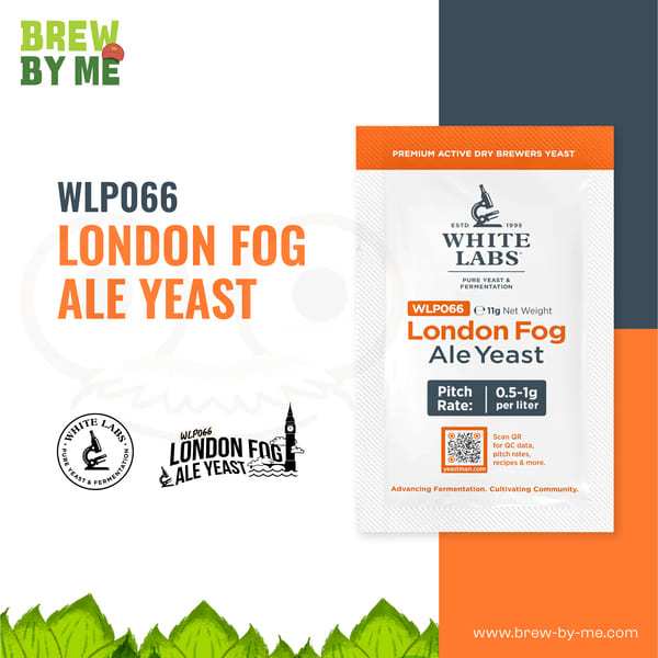 London Fog Ale Yeast® WLP066 White Labs 11g