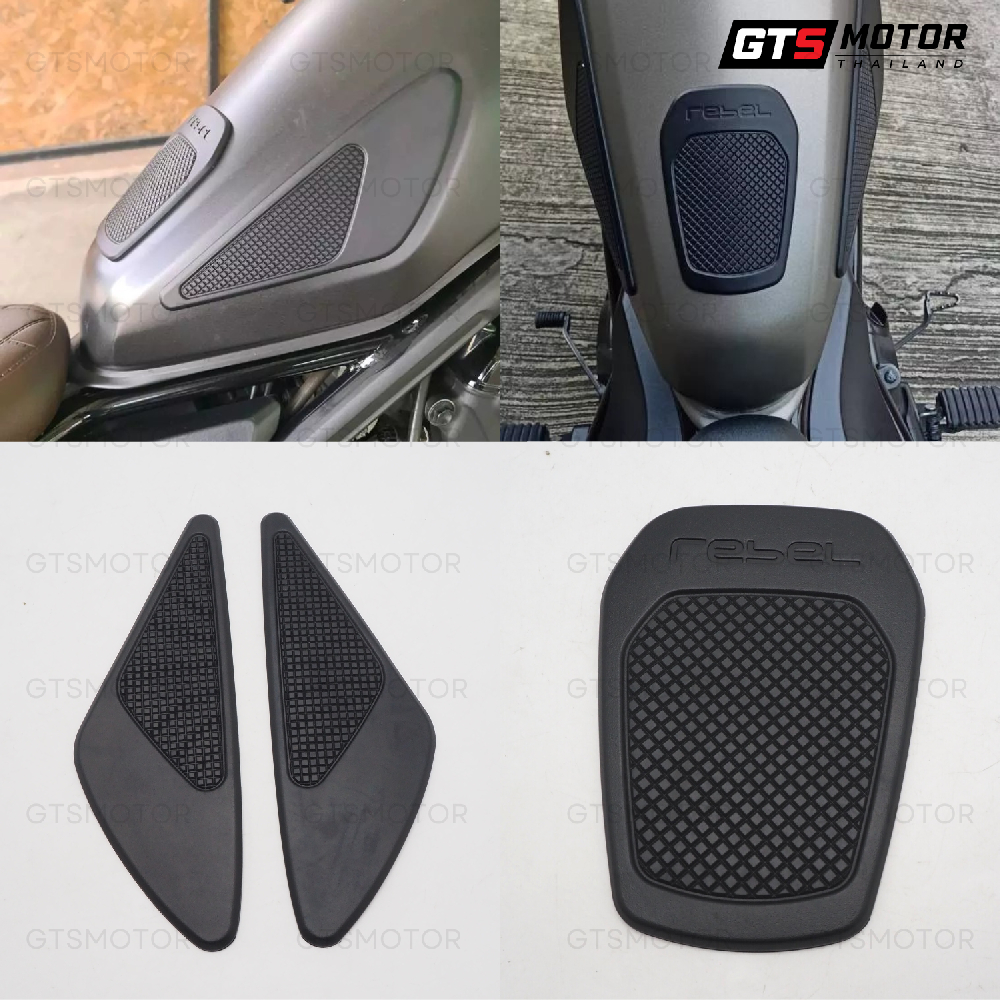 กันลายถังน้ำมัน กันลายข้างถังน้ำมัน ซ้าย-ขวา สำหรับ Honda rebel 300 500 รุ่นปี 2020-2023 H2C ของแท้เบิกศูนย์ ฮอนด้าแท้
