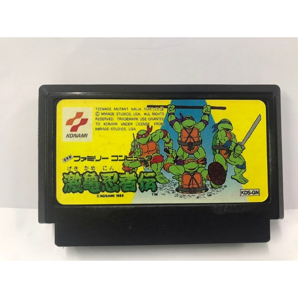 ตลับ FC Repro Teenage Mutant Ninja Turtles นินจาเต่ามุดท่อที่เรารู้จัก ตลับพิเศษพลังไม่ลด
