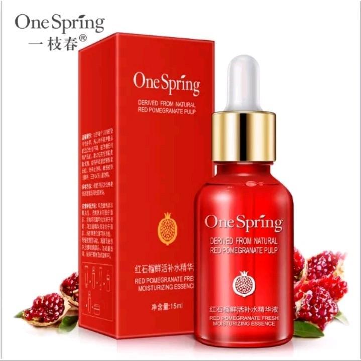 เซรั่มทับทิม One Spring Red ลดฝ้า กระ จุดด่างดำ ขนาด 15 ml. พร้อมส่ง