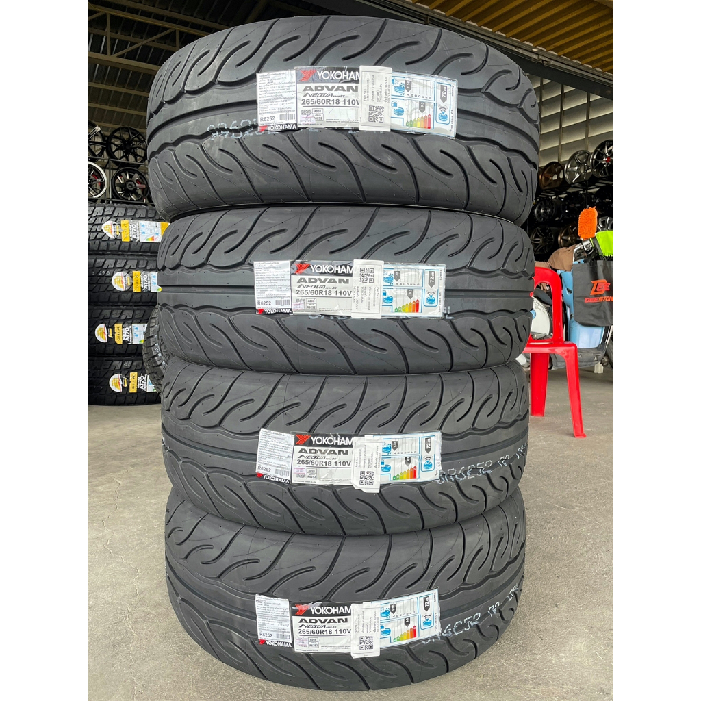 🔴 ยาง "#โยโกฮามา" Yokohama Advan Neova AD08 RS ผลิตญี่ปุ่น 🇯🇵 🇯🇵 265/60R18 ปี 23