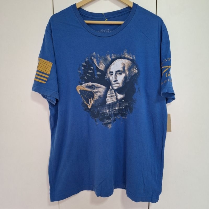 เสื้อยืด GRUNT STYLE EAGLE WHITEHOUSE AMERICA size XL (XL014)