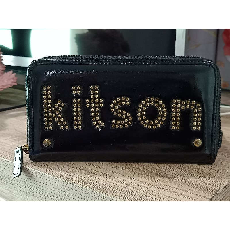 กระเป๋าสตางค์ใบยาว  kitson size 8"