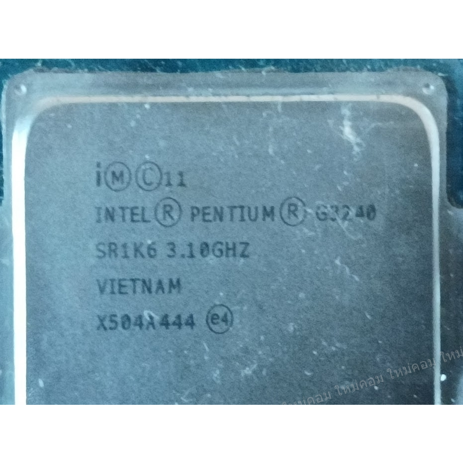 ซีพียูมือสอง Inte Pentium G3220 G3240 G3250 G3260 (Sockets 1150/Gen 4 th) คละรุ่น(เลือกได้) ใช้ได้ปก