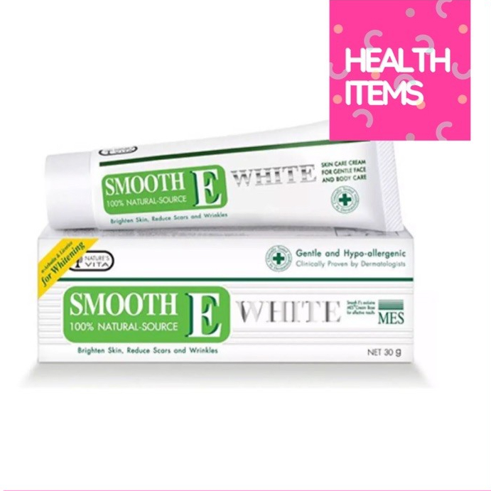 Smooth E Cream Plus White 📣📣 รอยแผลเป็น