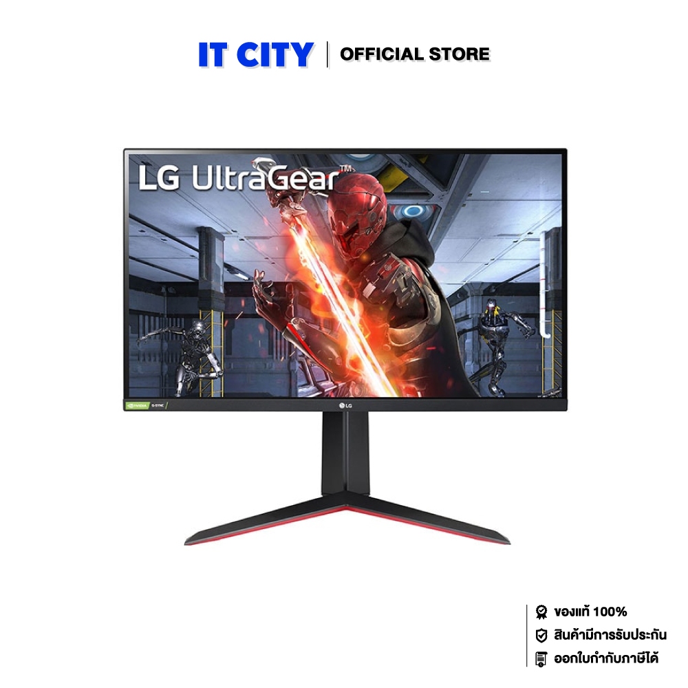 LG(แอลจี) UltraGear Gaming Monitor 27" 27GN650 IPS/144Hz/1ms/FHD MNL-001698 หน้าจอคอมพิวเตอร์