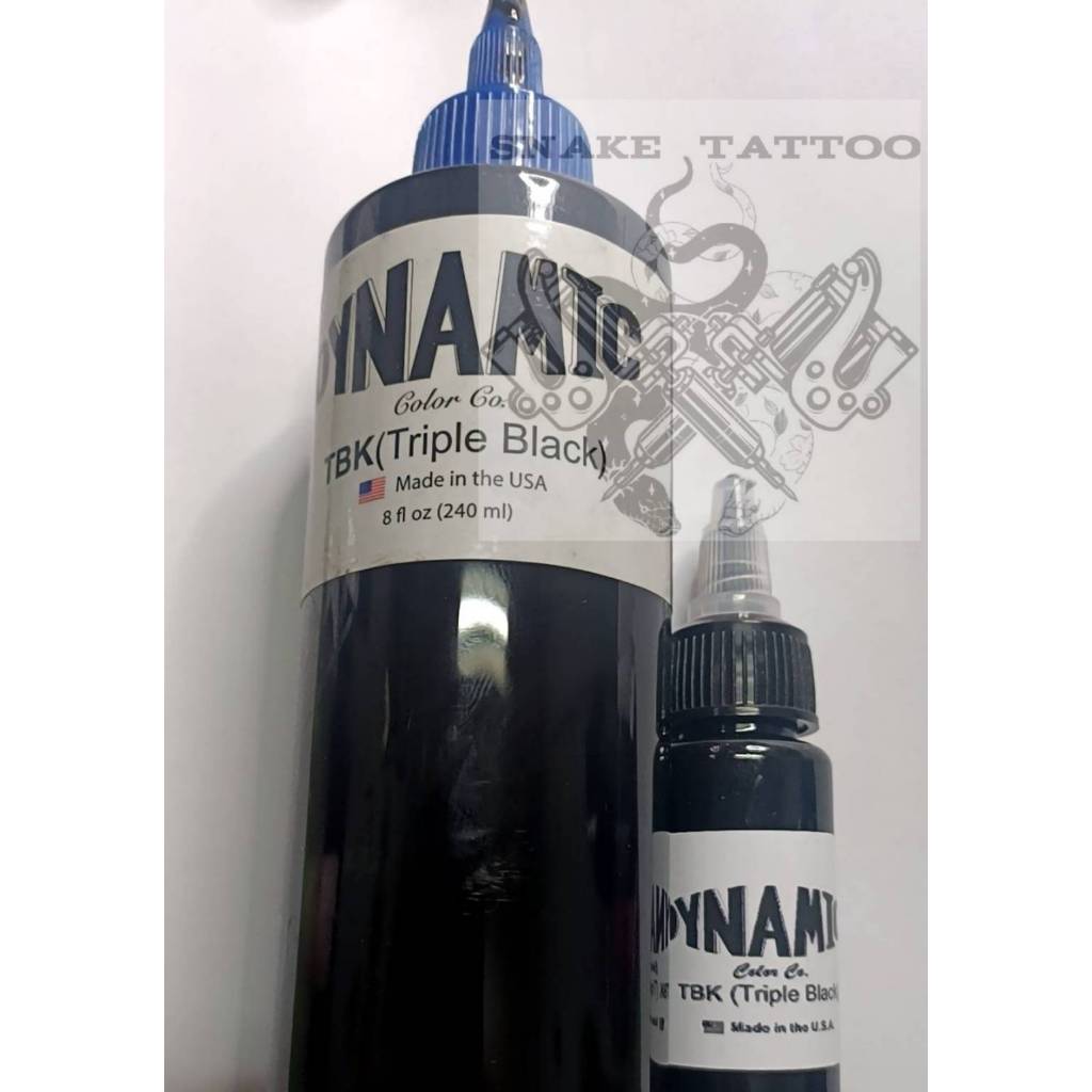 สีสักลายขนาด8ออนใช้สำหรับสักลายแท้100%