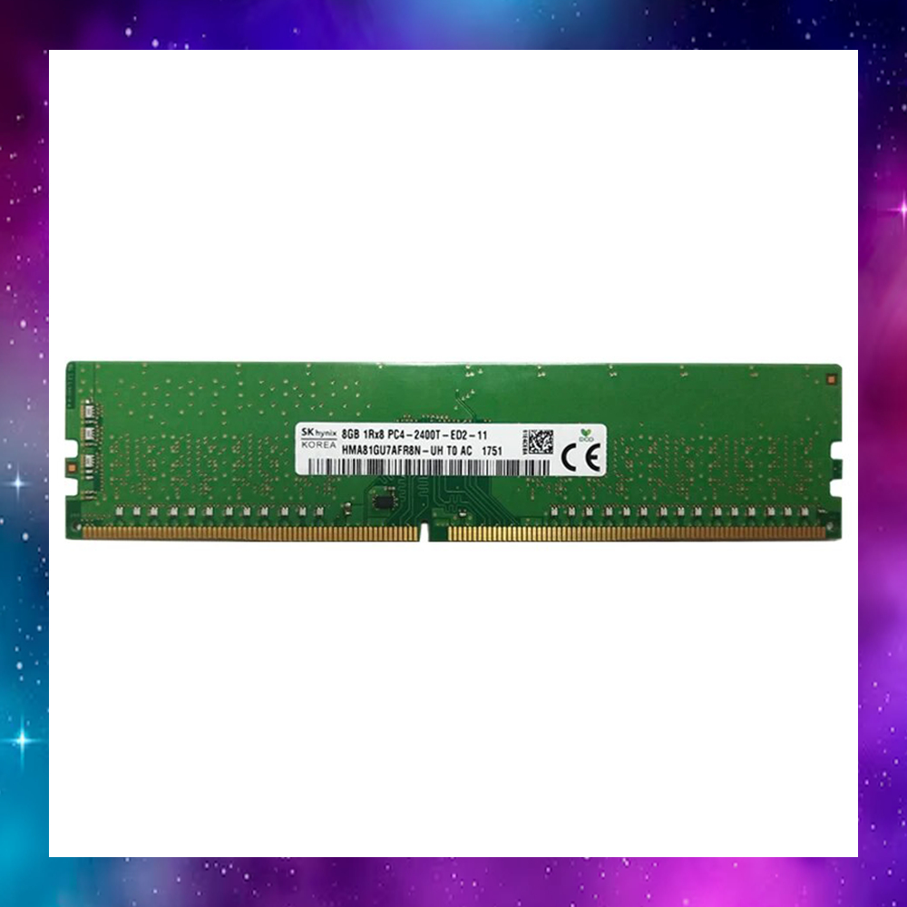 8GB (8GBx1) DDR4/2400 RAM PC (แรมพีซี) SK HYNIX ใช้งานปกติ