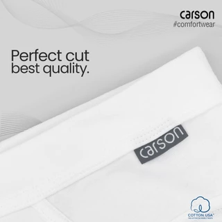 กางเกงในชาย Carson Men รุ่นผ้า Cotton USA นุ่มสบาย แพ็ค 3 ตัว Z(M013BBC-W)