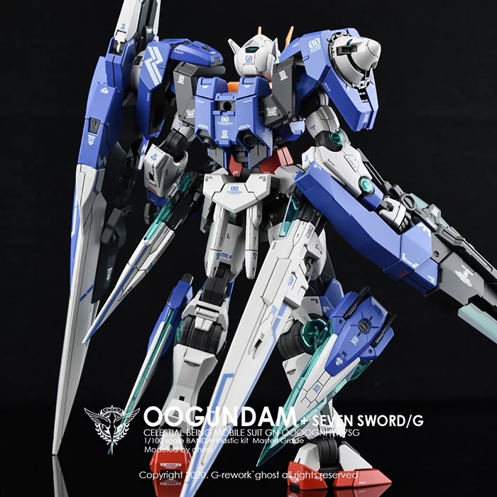 Ghost-Decal Water Decal 030 MG 1/100 Gundam OO Seven Sword