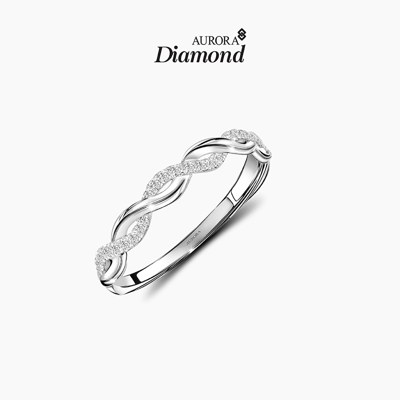Aurora Diamond แหวนเพชรแถว Simplify Collection