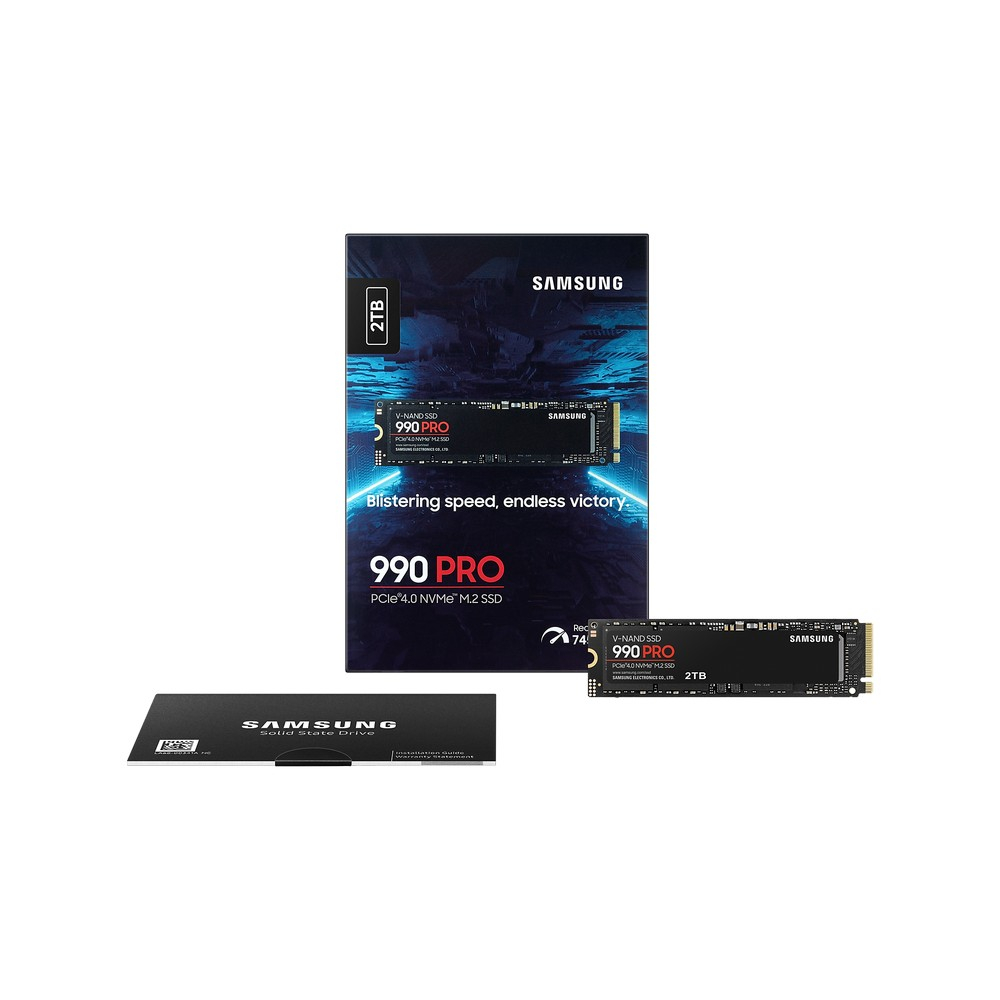 (โค้ด CHICSSMT1 ลดเพิ่ม 100 ) SAMSUNG 990 PRO 2TB M.2 PCIe 4.0 NVMe M.2 SSD เอสเอสดี MZ-V9P2T0BW