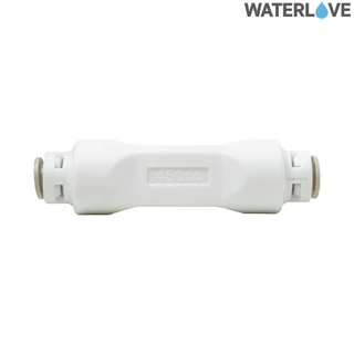 โฟว์น้ำทิ้ง เครื่องกรองน้ำ RO Flowโฟว์น้ำทิ้ง 300/450/1000/1600ccปลายทั้ง 2 ด้าน แบบ Speed fit เป็นช่องเสียบสายพร้อมใช้