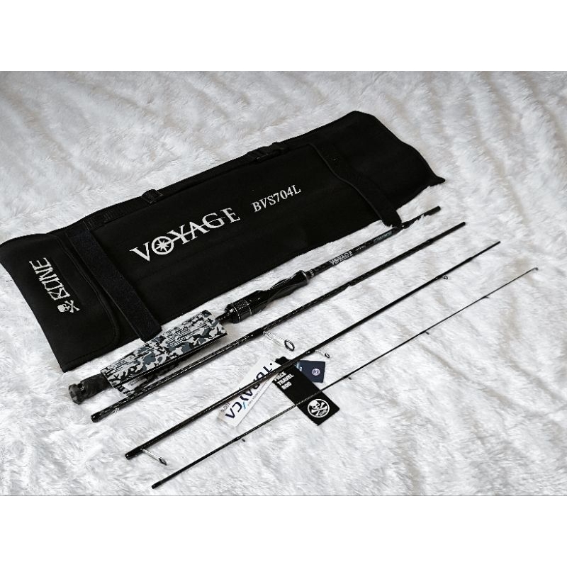 คันเบ็ด ☠️Bone BVS704L Spin Travel 4pc 7ft0inch PE0.3-0.8 คันสปินนิ่ง