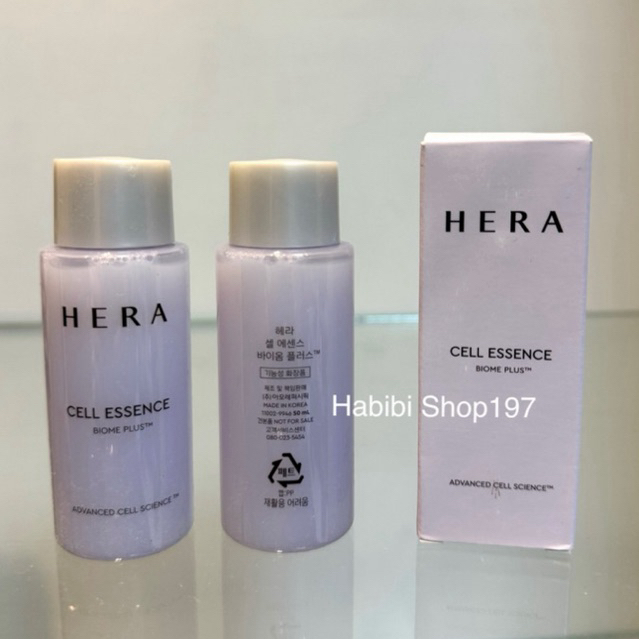 พร้อมส่ง น้ำตบขาวใส/ชุ่มชื้นHera Cell essence สูตรใหม่ 50ml Exp.2025/01/20