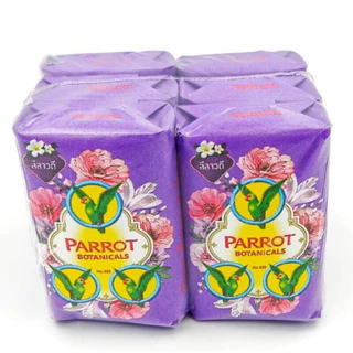 ถูกที่สุดแล้ว !! สบู่นกแก้ว Parrot 55 กรัม (1 แพ็คมี 6 ก้อน) ราคาพิเศษ และ กลิ่นลีลาวดีจัมโบ้ ก้อนใหญ่ 105 ก. แพ็ค 4ก้อน