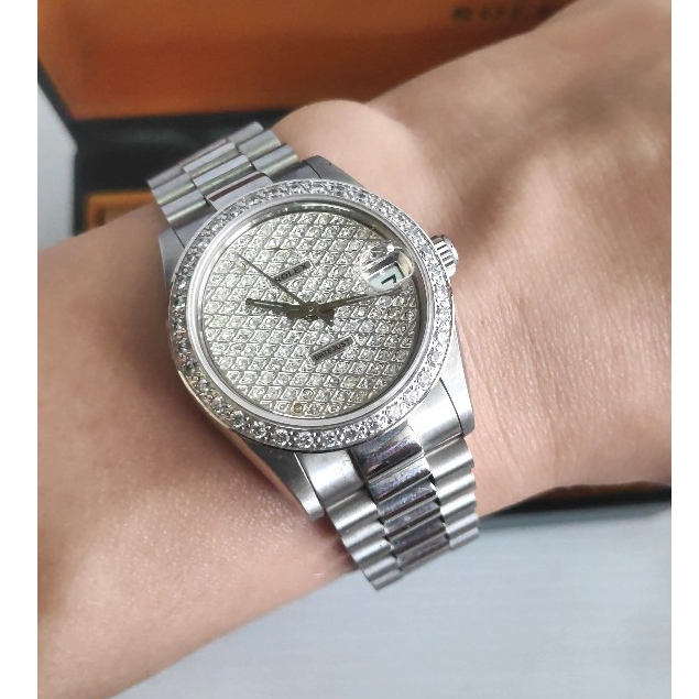 นาฬิกา R.0.Lex Datejust Diamond 31mm