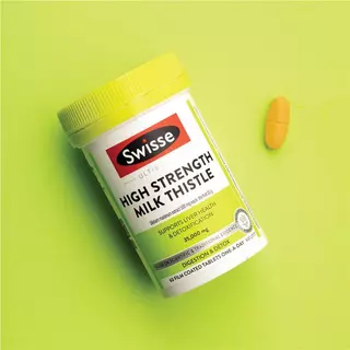 Swisse Ultiboost High Strength Milk Thistle 35000 mg 60 Tablets บำรุงตับ ดีท็อกซ์ตับ