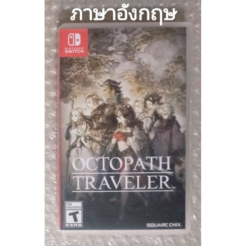 OCTOPATH TRAVELER ภาษาอังกฤษ EN ENGLISH NINTENDO SWITCH JRPG 16 Bit OCTOPHAT TRAVELLER OCTOPATH TRAV