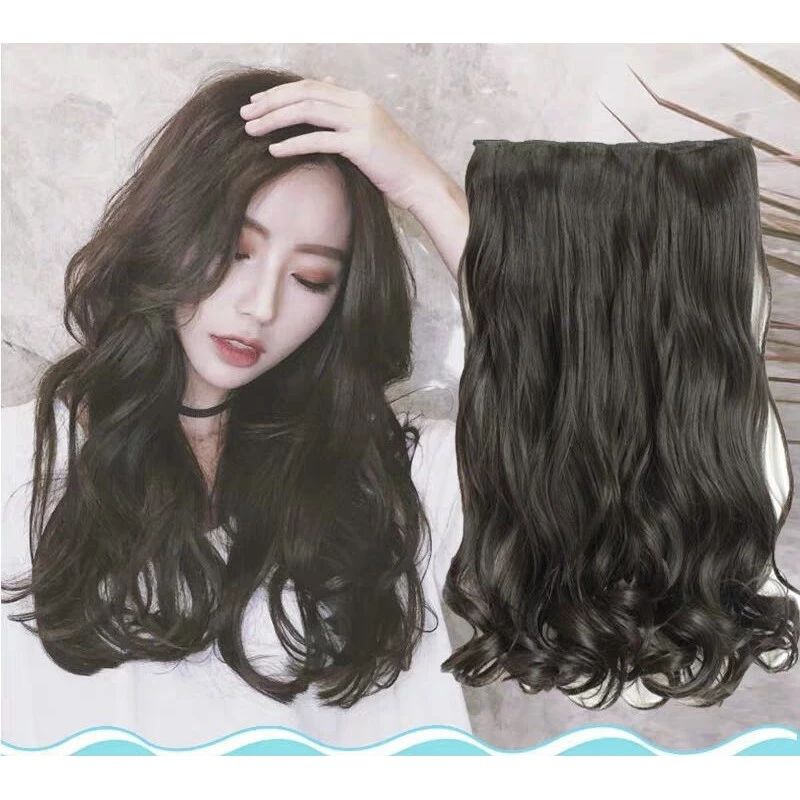 แฮร์พีชลอนคลาย ๆ ยาว 55-60 cm. 200g.