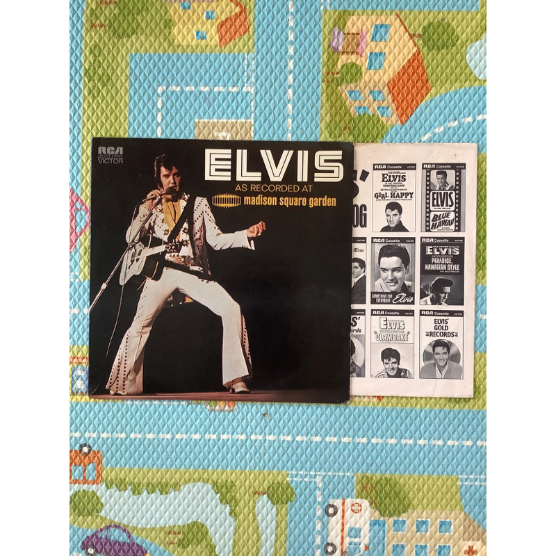 แผ่นเสียง Elvis As Recorded at Madison Square Garden LP vinyl