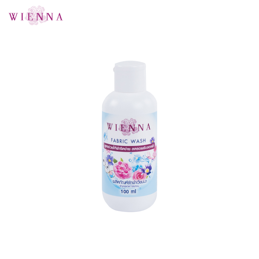 Wienna แฟบริควอซวิทแอนตี้้ริ้งเกิ้ลแคร์ DC11102M ผลิตภัณฑ์ซักผ้าสูตรลดรอยยับ น้ำยาซักผ้า 100 มล.