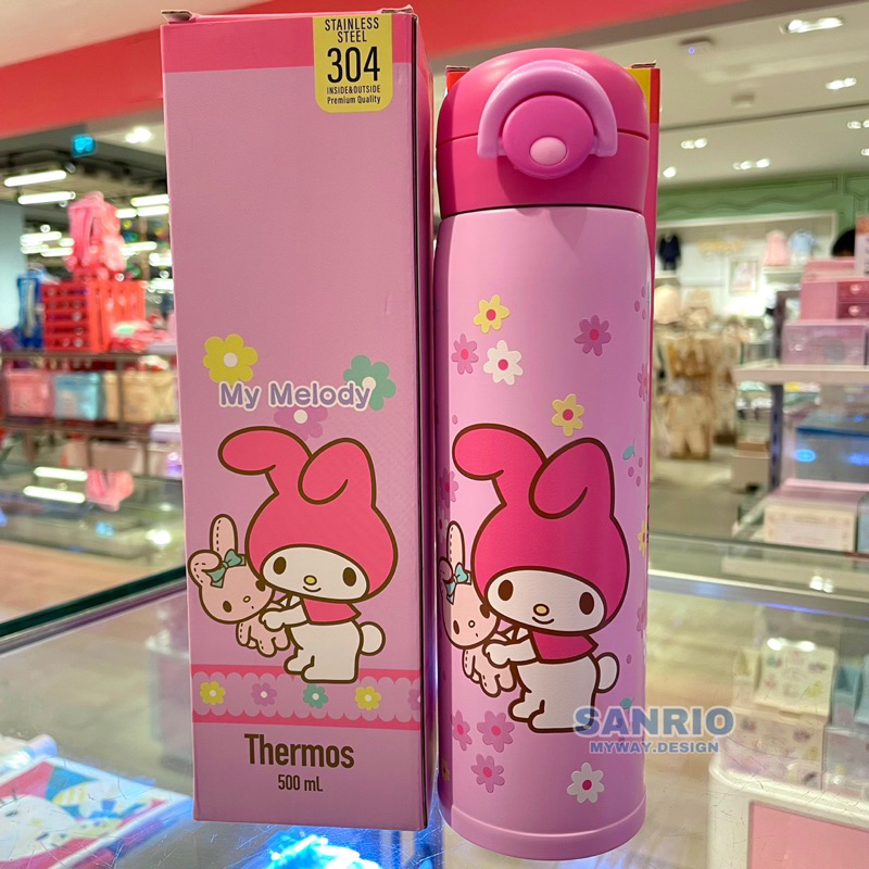 ขวดน้ำSANRIO Stainless เก็บอุณหภูมิ 6-8ชั่วโมง ✨ลิขสิทธิ์ของแท้ 