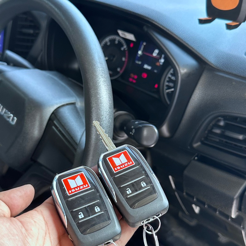 ชุดรีโมทกันขโมยรถยนต์ แบบกุญแจพับเก็บได้รุ่นCH285i(ร่องกุญแจสำหรับรถ Isuzu Dmax All new 2005-2020 เกือบทุกรุ่น)