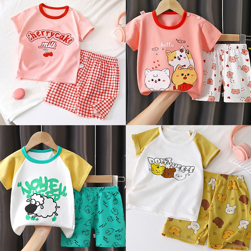 [พร้อมส่ง]เสื้อยืดเด็กหญิงเด็กชาย สุดCute ราคาน่ารัก ใส่สบายได้ทุกวัน