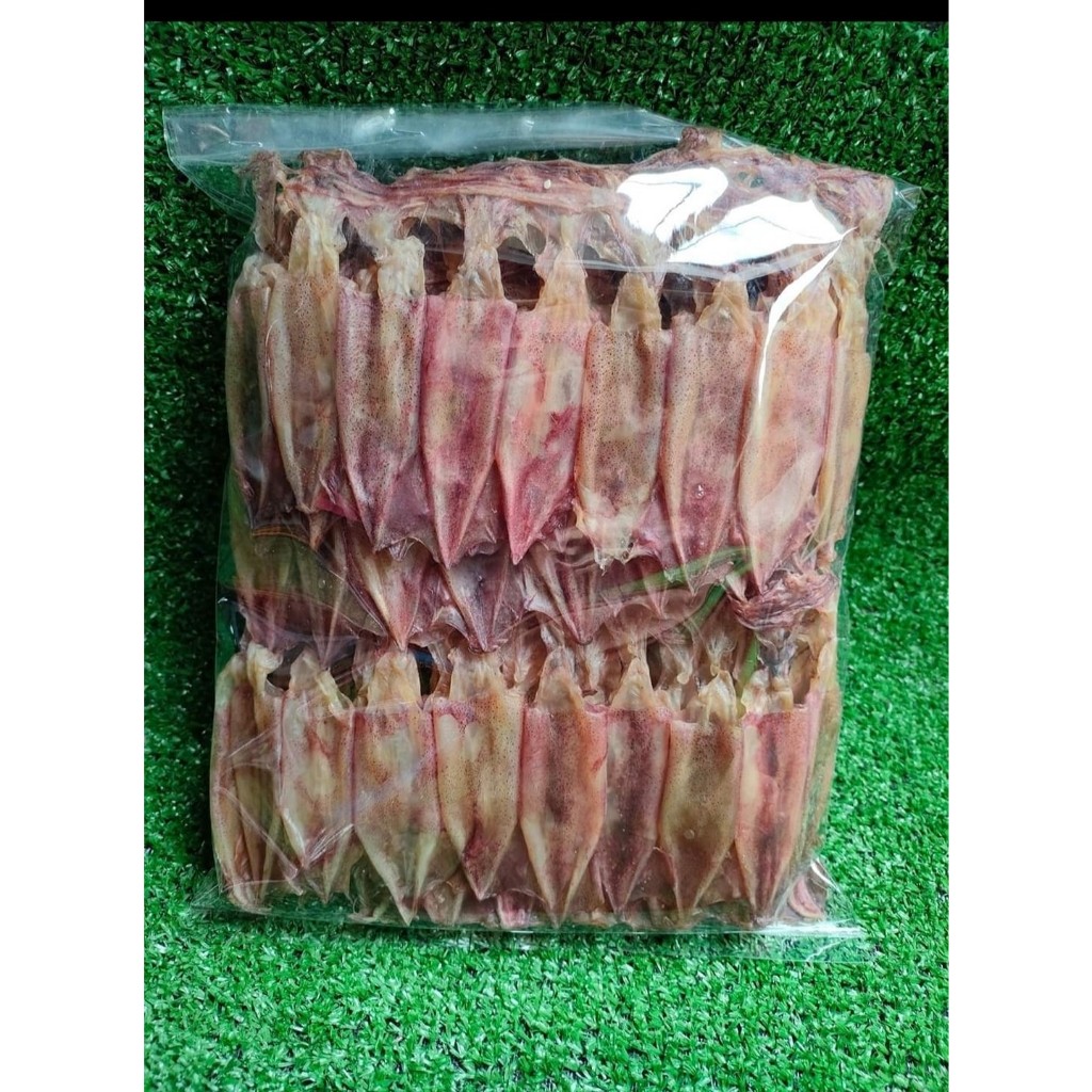 ปลาหมึกแพกลางปลาหมึกเกรดAจากระยองนน250กรัม