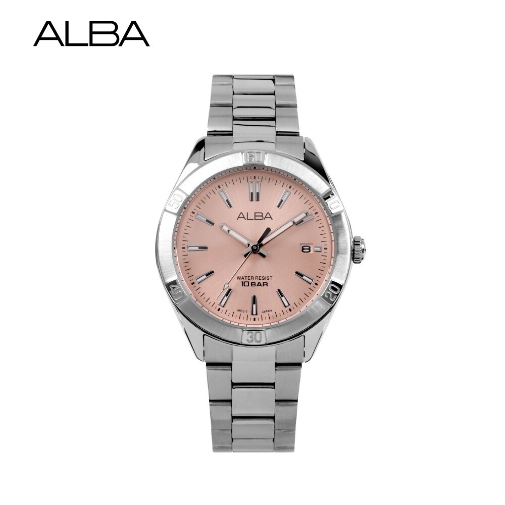 ALBA นาฬิกาข้อมือผู้หญิง Boyish Quartz รุ่น AG8M97X