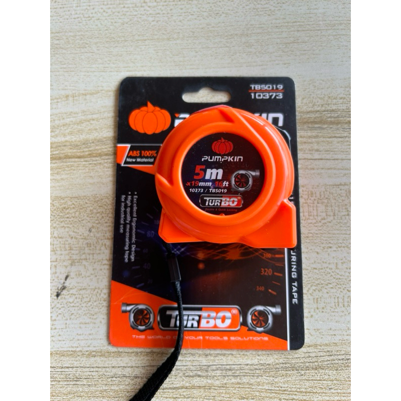 ตลับเมตร 5 เมตร pumpkin turbo